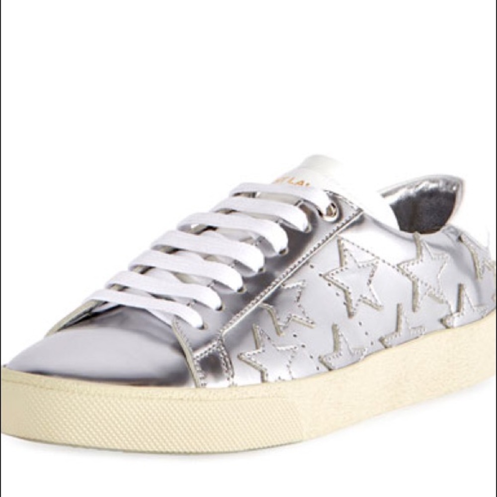 SAINT LAURENT STAR SNEAKER SIZE 39 1/2